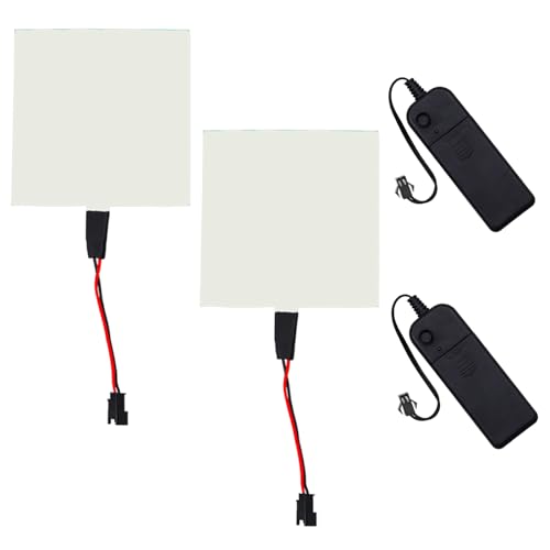 Ygmylandbb Electroluminescent Panels, EL Panels light, EL Sheets 10 cm x 10 cm (3.93