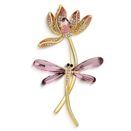 Image of Fashion Dragonfly Booch Pin Jewelry Gift for Women