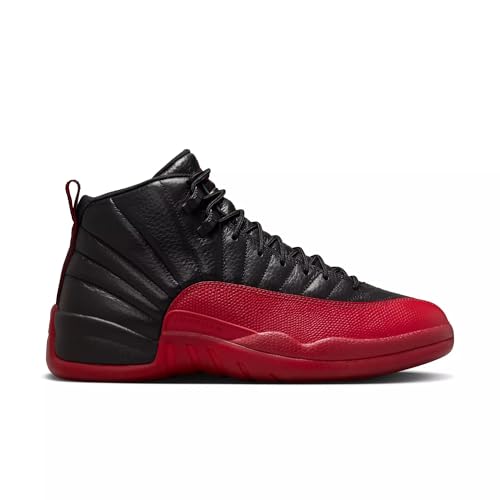 Nike Air Jordan 12 XII Retro 'Flu Game' Black/Varsity Red Men's Lifestyle Basketball Sneakers Shoes CT8013-002