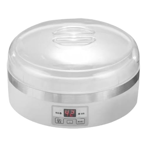 Yogurtiera Elettrica 2L,7 Vasetti da 200ml,Macchina per Yogurt Fatto in Casa e Vino di Riso,Macchina per la Fermentazione Domestica Completamente Automatica,Adatto Dormitori Ristoranti
