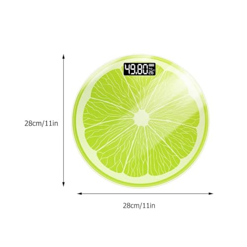 Báscula digital de peso corporal 28x28cm para adultos miniatura 2