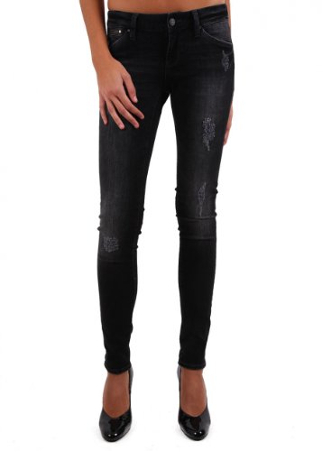 Preisvergleich Produktbild Mavi Damen Jeans GLORIA black Größe 28W / 32L