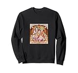 Hinduistische Gottheiten: Shiva, Parvati, Ganesha und Kartikeya Sweatshirt