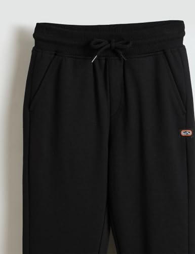 Image of Amazon Brand - Symbol Boy's Regular Track Pants and t-Shirt(SS19TRS486 Sage Red + Black 12-14Y)