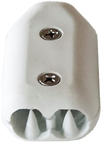 E-Z - Ty Reusable Rope Clamps - No More Tying Knots Or Splicing Rope - Slick Look - Regular And Double Ot - Single Packs (Black, 3/8" Double Ot) #TOP6