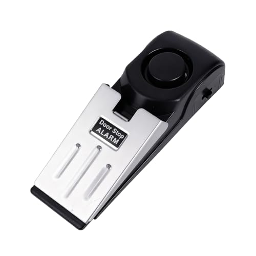 Alarme Porte 120dB Sécurité Porte d'Entrée Bloque Porte Avec Alarme Pour Appartement et Voyages Alarme Porte et Fenêtre Sécurité Domestique Dissuasif...