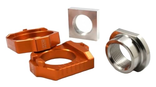 Works Connection Works 17-264 Elite Axle Blks Kit - Orange