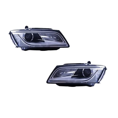 Faros delanteros Audi Q5 2009-2018 con luces de freno antiniebla e intermitentes