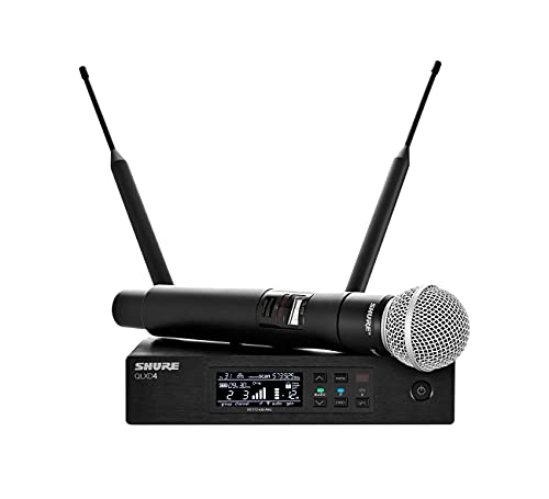 Shure QLXD24/SM58 Handheld Wireless System with SM58 Vocal Microphone, H50 by Shure