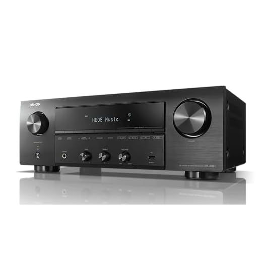 Denon DRA-800H 2-Channel Stereo Network Receiver for Home Theater | Hi-Fi Amplification | Connects to All Audio Sources | Latest HDCP 2.3 Processing with ARC Support | Compatible with Amazon Alexa