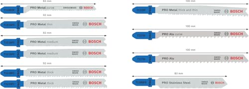 Lames de scie sauteuse Bosch pour rénover une cuisine en inox