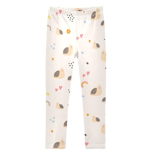 Girls and Toddlers' Leggings oft Comfortable Leggings for Kids in 4-10 Years Ankle Length Girls Printed Leggings