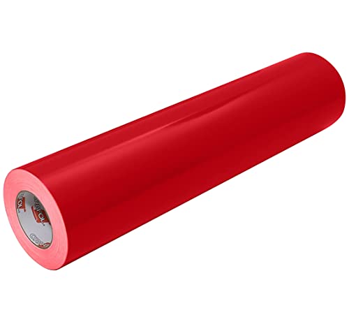 Oracal 651 RED Permanent Vinyl Roll 12 x 15 Feet