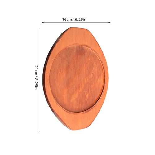 Evite quemaduras en su mesa con el salvamanteles de madera maciza multifuncional 3