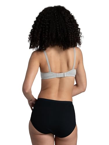 Image of Fruit of the Loom Women's 6 Pack Assorted Cotton Hi-Cut Panties