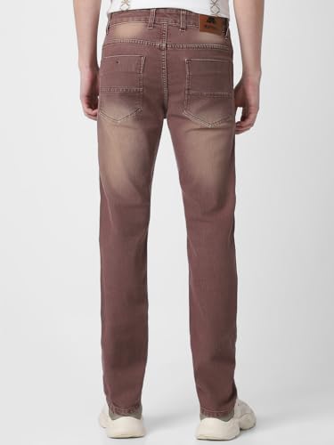 Image of Neostreak Men's Regular Fit Heavy Washed Jeans Stretchable