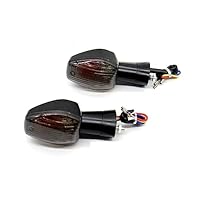 Jeffergarden Clignotants Avant Et Arrière De Moto, 12V, 1.5W, Indicateur, Lampe Pour CB125R Cb250r Cb300r Cb500x Cb500f Cb650r Cbr650r 79046212