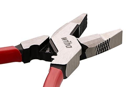 Image of Wiha 32624 Classic Grip NE Style Lineman's Pliers with Crimpers 9.5 inch