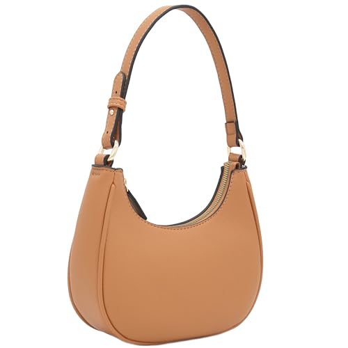 Image of FashionPuzzle Small Crescent Shoulder Bag Underarm Purse