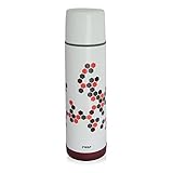 Reer 90510 Edelstahl Isolierflasche DesignLine mit praktischem Anti-Rutschboden, 500ml