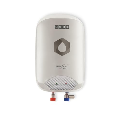 Usha Instafesh Neo 5 Litre Instant Water Heater (White), Wall Mounting