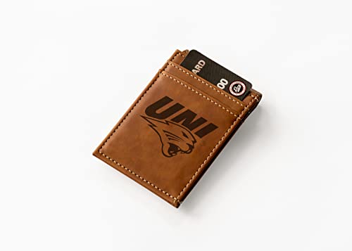Image of NCAA Laser Engraved Front Pocket Wallet - Compact /Comfortable /Slim
