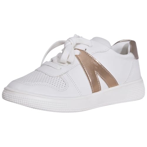 MIA Girl's Courtnee (Toddler/Little Kid/Big Kid) White/Rose Gold 5 Big Kid M