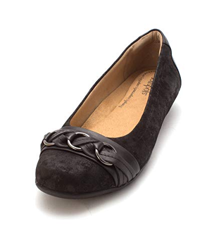 softspots Women's Posie Blk Suede/Medium / 8