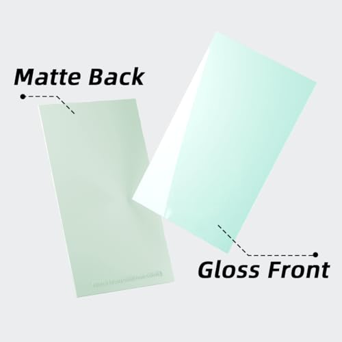Image of 2-Pack Pastel Green Cell Cast Acrylic Sheets, 11.8x11.8 x 1 /8 in