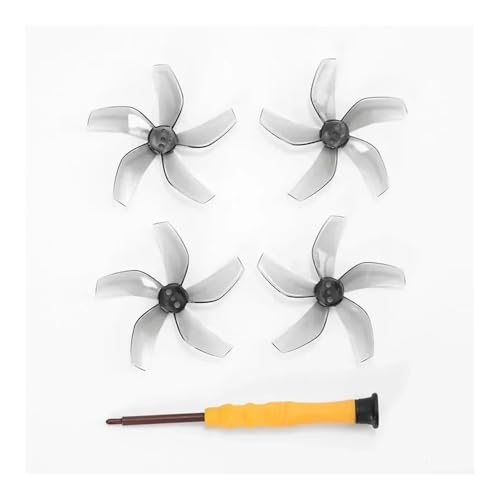 Hélices pliables pour drone Neo coloris gris en lot de 4 pièces