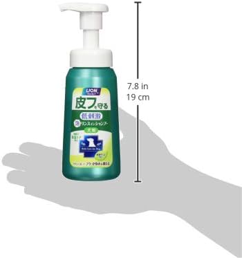 Amazon ライオン Lion ペットキレイ 皮フを守る 泡リンスインシャンプー 犬用 ペットキレイ シャンプー 通販