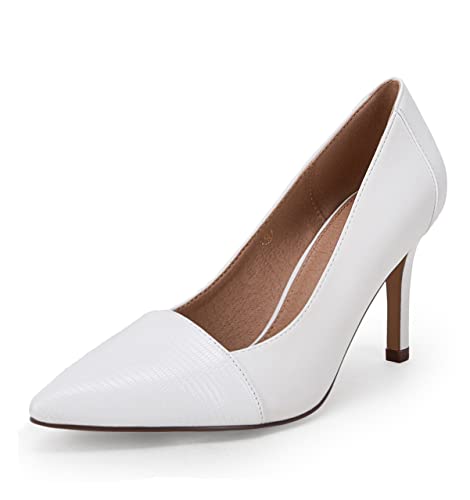Image of PiePieBuy Womens High Heels Pumps Pointed Toe Slip On Stiletto Classic Dress Party Office Shoes
