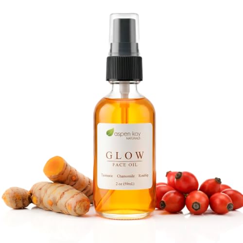 Glow Turmeric Face Oil with Organic Rosehip