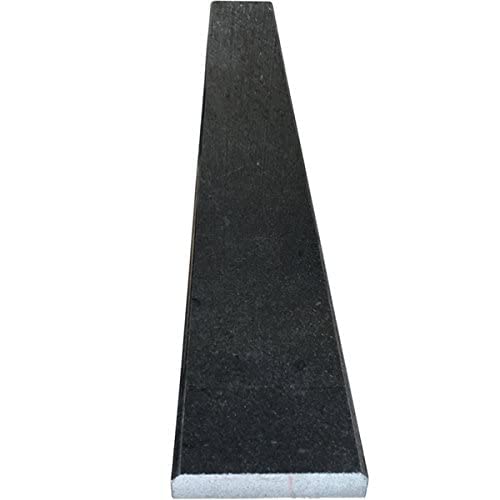 Tenedos Absolute Black Granite Threshold (Marble Saddle) Polished, Maintenance Free, Stain Resistant - (6" X 36") #TOP5