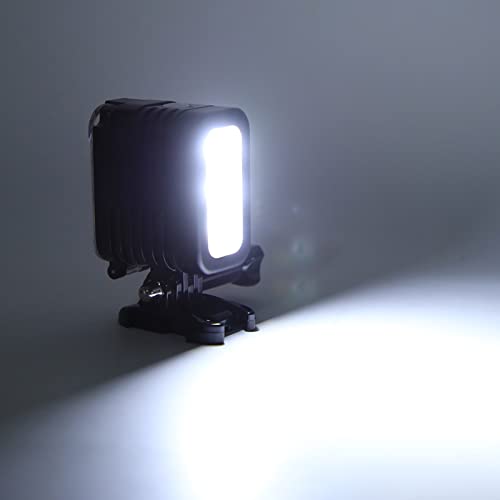Lámpara de vídeo LED para buceo con cámara deportiva recargable de 45m de profundidad 4