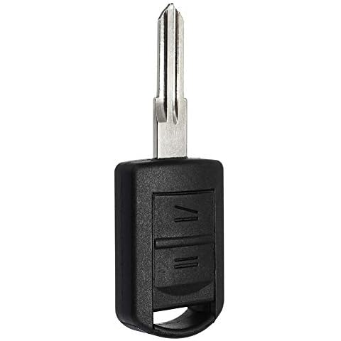 Doolland 2 Button Remote Key Fob Case With Battery For Vauxhall Opel Agila Corsa Meriva Combo Cover
