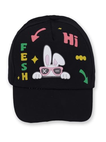 Image of PASSION PETALS Summer Dino Rockstar Baseball Cap for Kids Boys and Girls 2-4Years