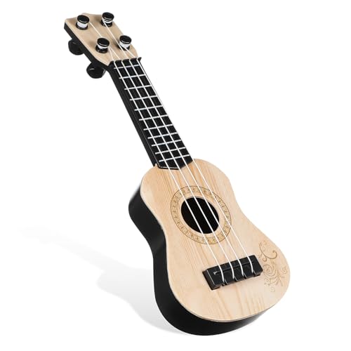 SUPVOX Ukelele de Juguete para Niños Guitarra de Plástico Cuerdas de Nailon Juguete Educativo Musical...