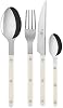 Cubiertos Sabre Bistrot Acero Inoxidable Marfil 5 piezas Servicio para 4 (20 piezas) 6