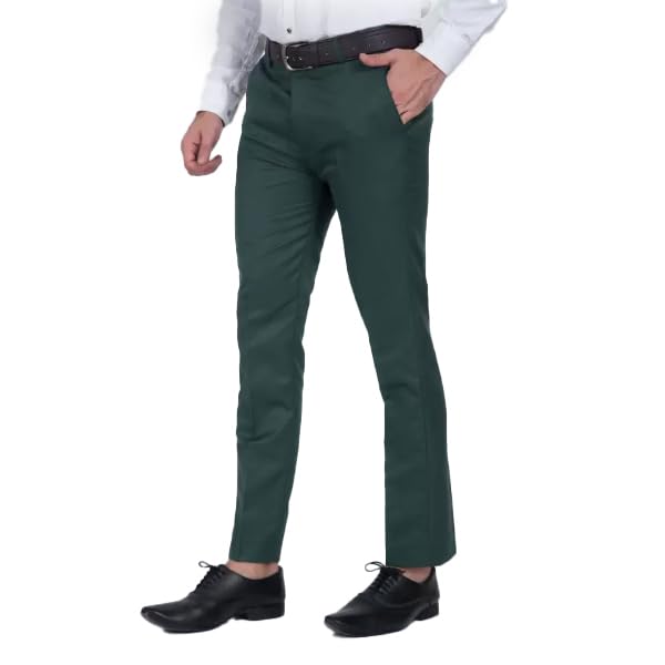 Image of SUCHEH Men's Reguler Fit Polycotton Trouser Pant's Formal Trouser Casual Trouser Pants