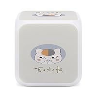 夏目友人帳　目覚まし時計　ニャンコ先生 Amazon.co.jp: 夏目友人帳 ニャンコ先生 目覚まし時計 多機能