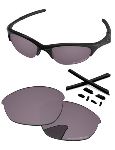Image of Replacement Lenses & Rubber Kits for Oakley Half Jacket 60mm Sunglass - Precision Fit, UV Block & Impact Resistant