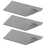 nbeads 3 Stück Wärmepressmatte Aus Silikon, 19.8x10x0.35cm Silikon Wärmepressen Abdeckpad Schaumstoff Pressmatte Zubehör Doppelseitiger Gebrauch Für Vinyl HTV Bügeln Isolierung Transfer Basteln