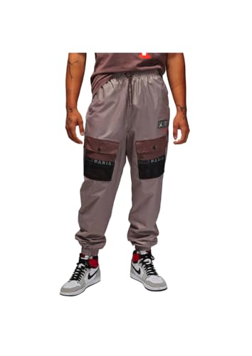 NIKE - Pantalon de survêtement PSG en Nylon, Noir (XXL)