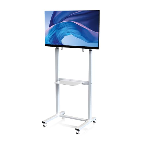 Rolling TV Mount – CTA Rolling TV Mount with Cable Management for Monitors up to 65 inches