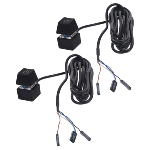 Cable de extensión de botón de encendido PC para solucionar la falta de espacio en la caja