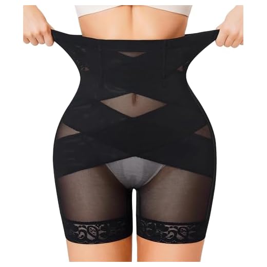 Gotoly Shapewear Women's Tummy Control Underpants High Waist Bodice Pants with Leg Figure-Shaping Bodice Pants Strong Shaping Body Shaper Underwear Abdominal Control Short Trousers Leggings Shorts,