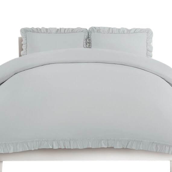 Amazon｜ニトリ デコホーム 掛け布団カバー ウォッシュ フリル