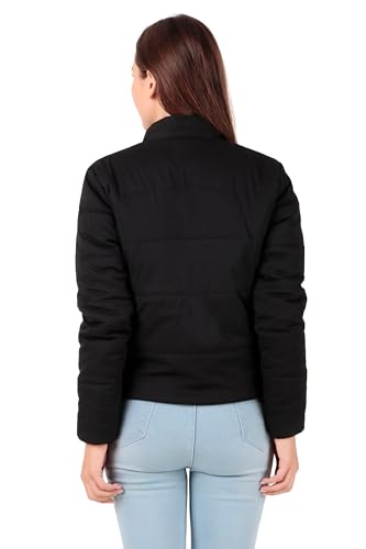Image of Brazo Cotton Women's Crop Winterwear Jacket - Stylish, Warm, and Comfortable for Ultimate Winter Protection