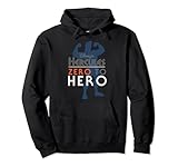 Disney Hercules Zero To Hero Silhouette Graphic Hoodie Pullover Hoodie